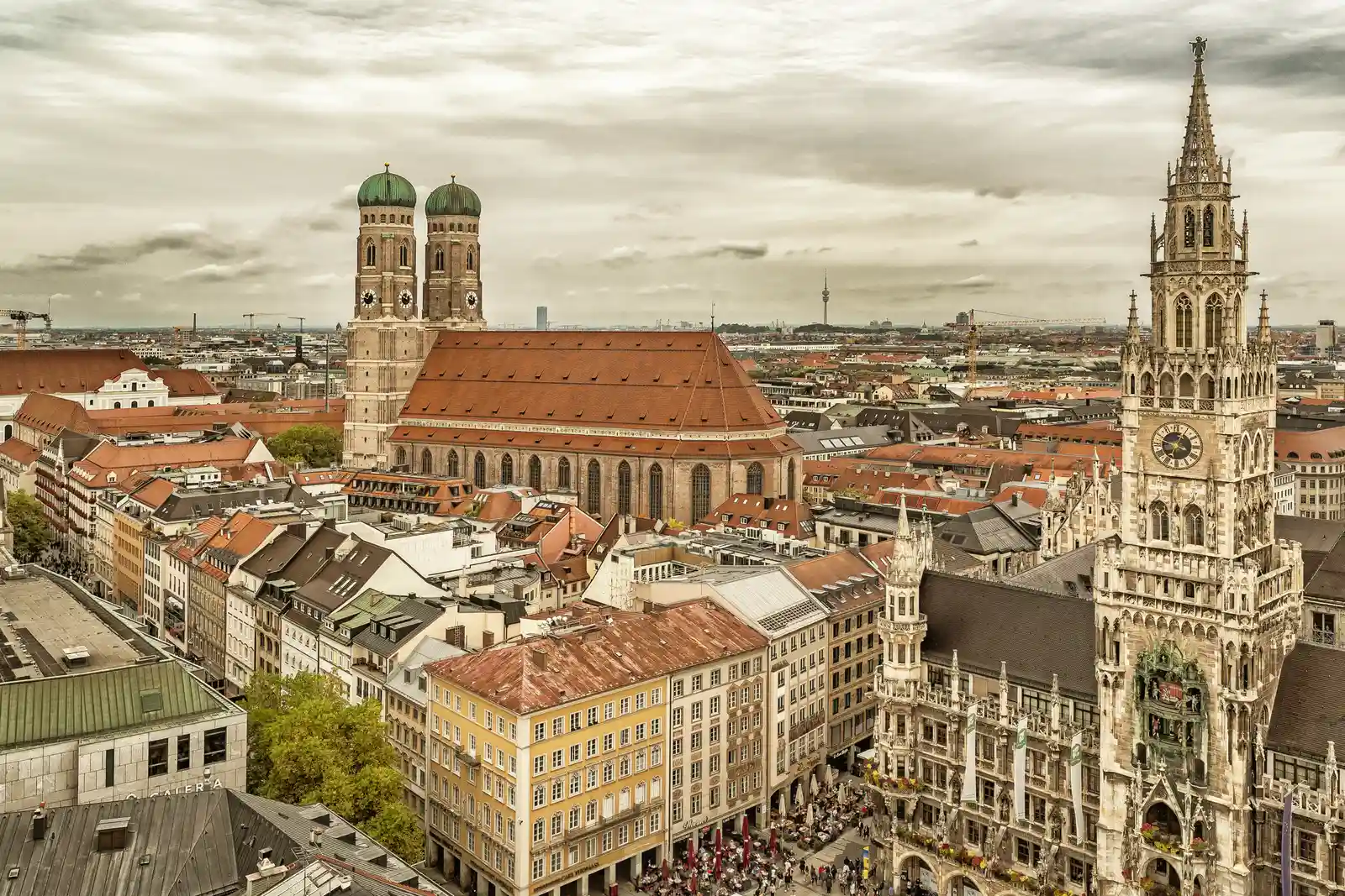 Neues Rathaus am Marienplatz in München